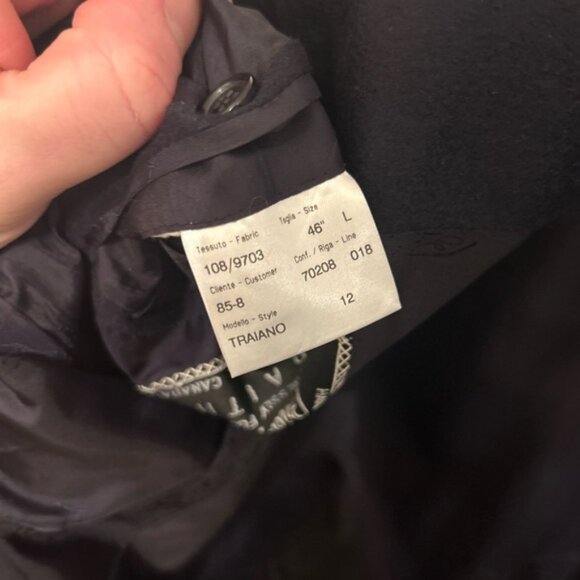 Brioni 100% Cashmere Traiano Blazer Jacket Golden Buttons - Picture 3 of 9